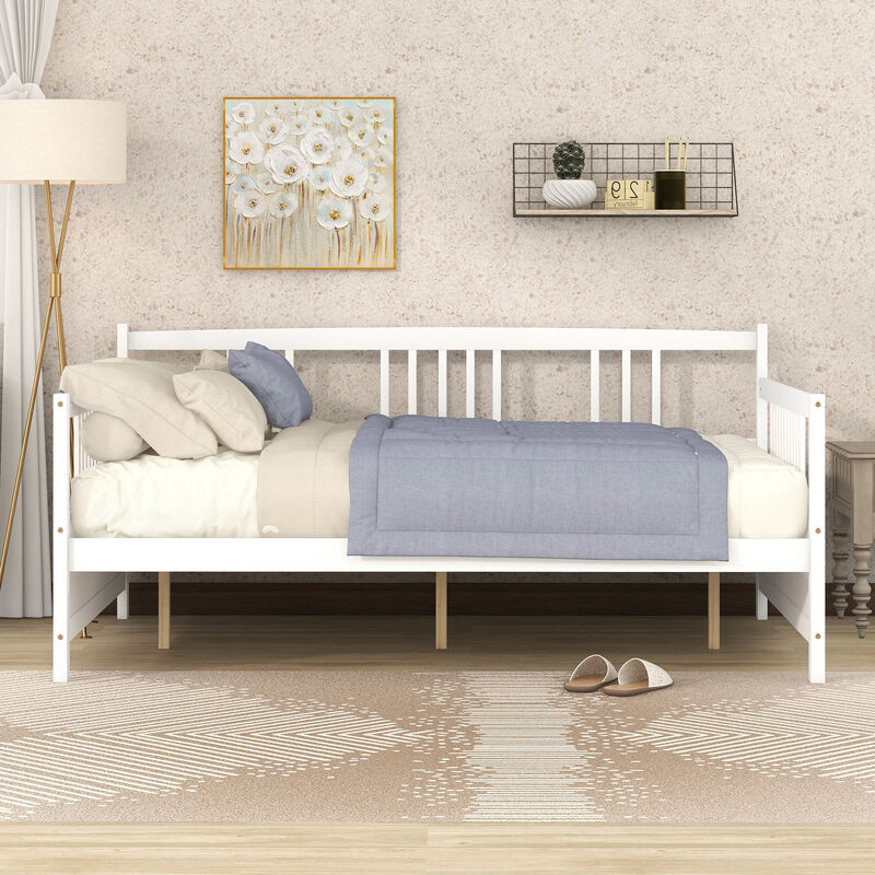 Merax Full Size Daybed with Support Legs