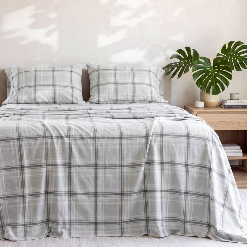 Printed Pattern Ultra Soft Brushed Sheet Set image number 3