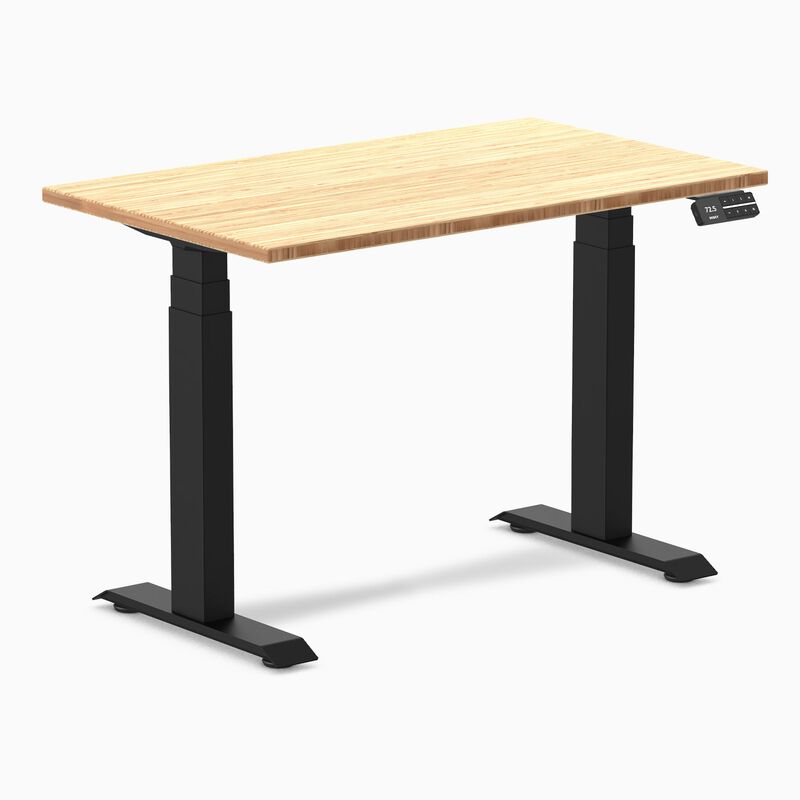 Desky Dual Mini Bamboo Sit Stand Desk image number 5