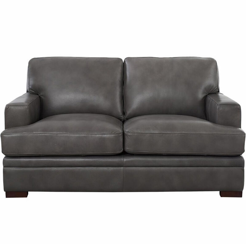 Georgia Top Grain Leather Loveseat