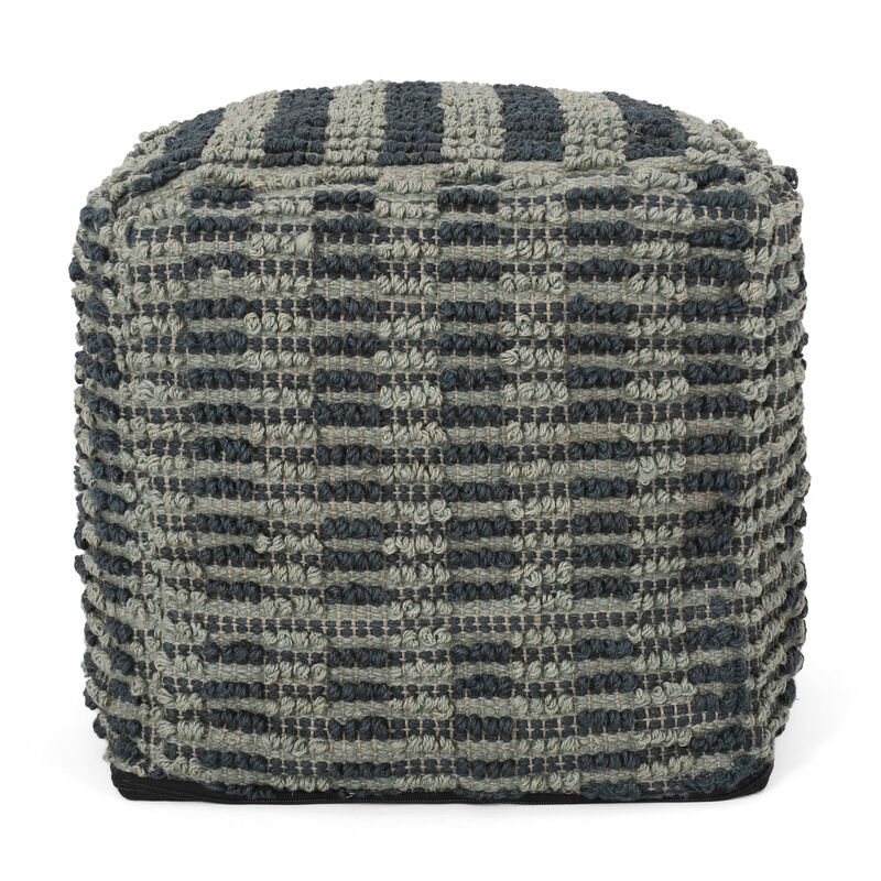 GOODSILO Versatile Square Pouf Ottoman Floor Cushion Decor Accent Piece Stylish Home Furniture Seating Solution image number 5