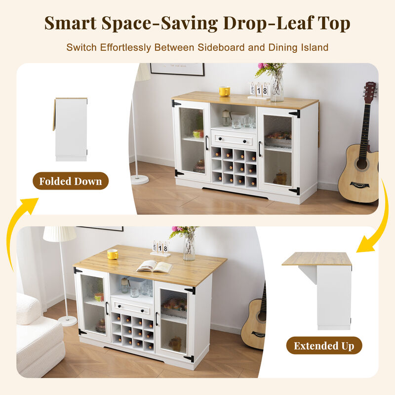 Rokkup Cabinet with Drop Leaf image number 2