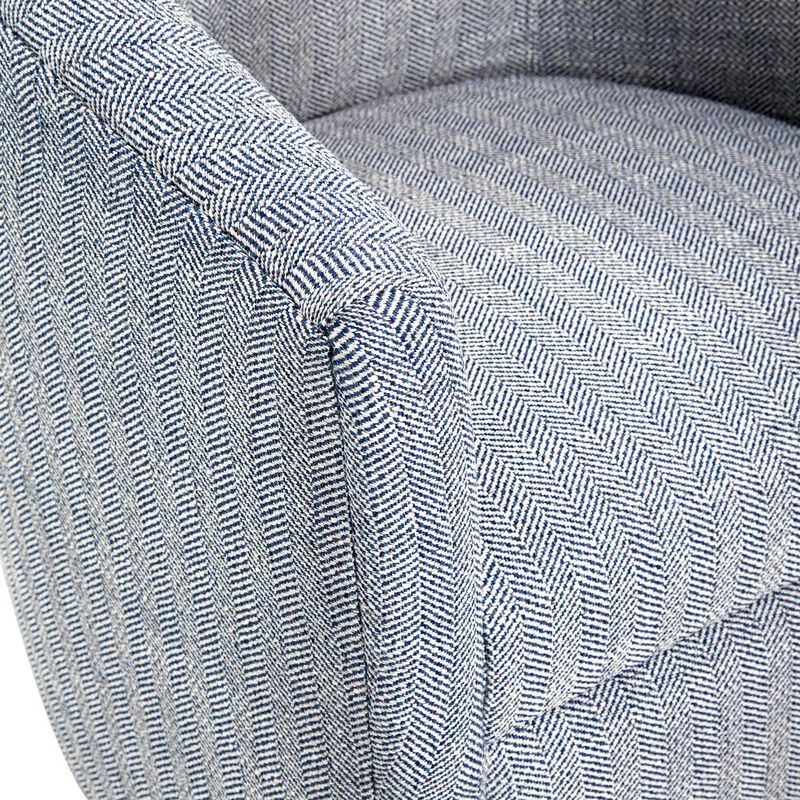 Comfort Pointe Lynton Swivel Chair - Indigo