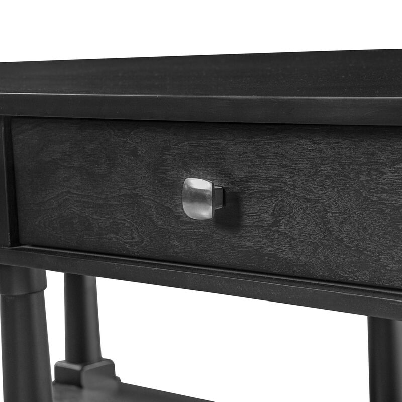 Merax Traditional Wood Coffee Table with 2 Spacious Drawers, Rich Wood Grain Finish image number 4