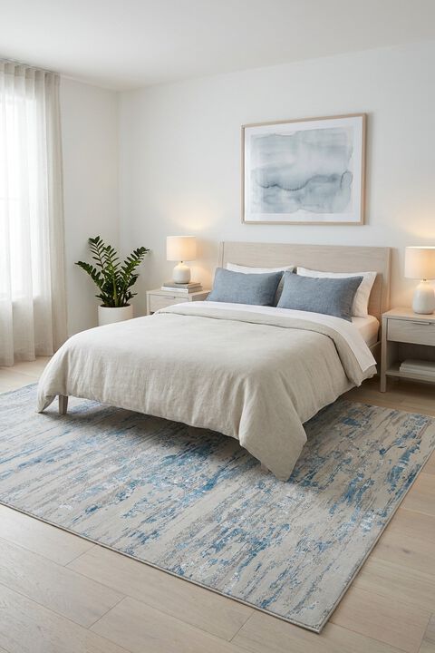 Cirque Celil Bluestone 3'11" x 5'11" Rug