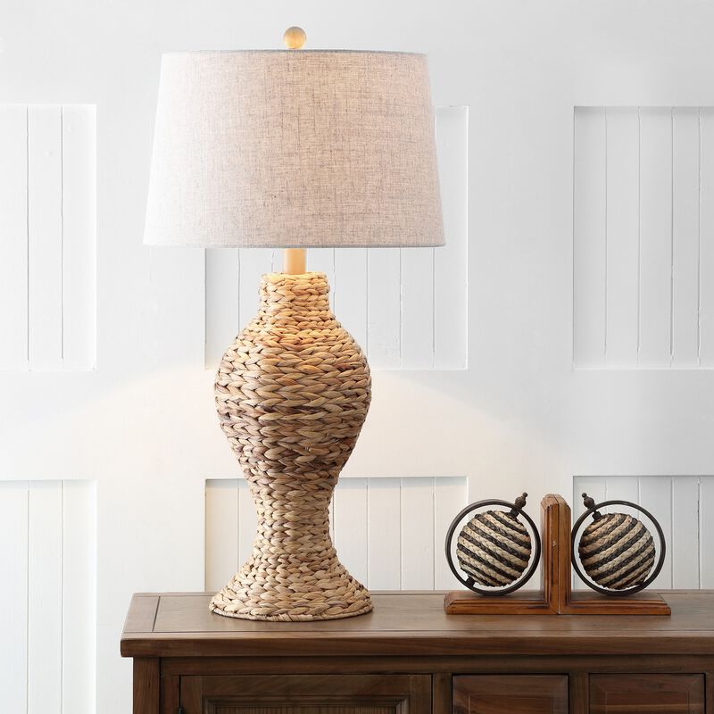 Elicia Seagrass Weave LED Table Lamp