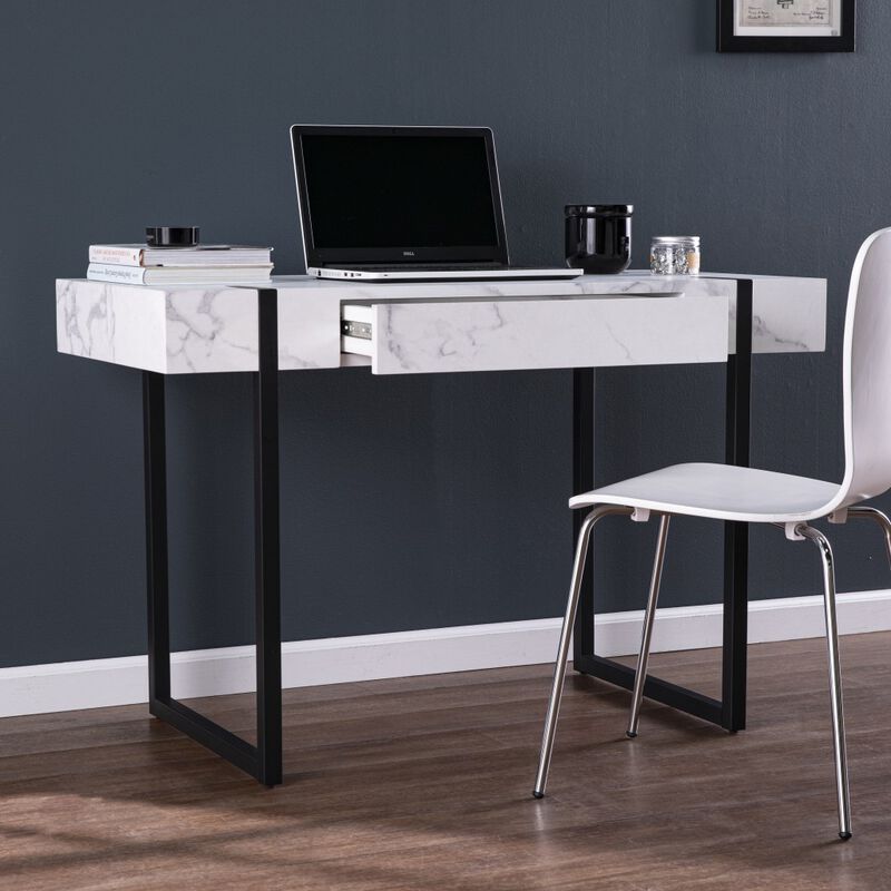 Modern Writing Desk with Spacious Surface for Home Office or Study