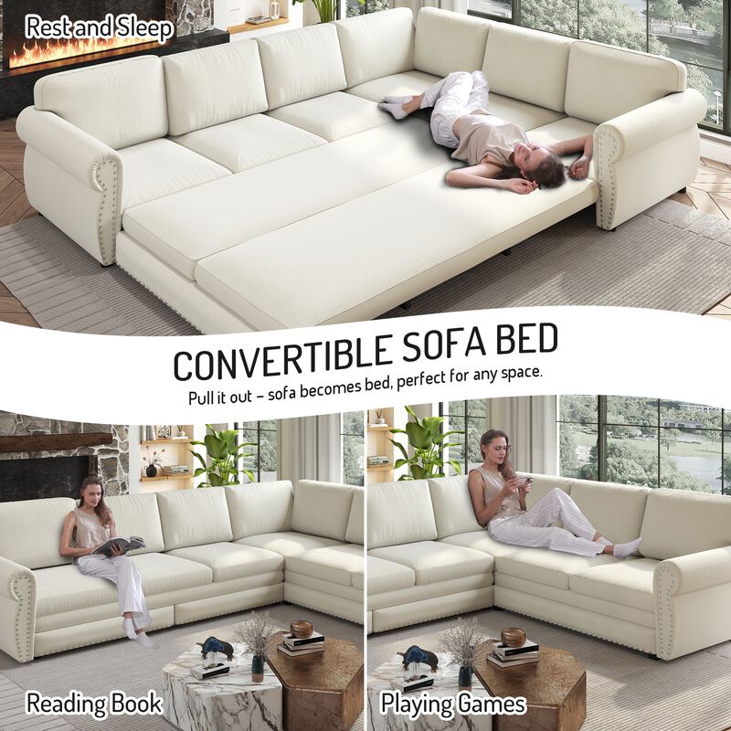 Daker Oversize L-Shaped Sofa image number 7