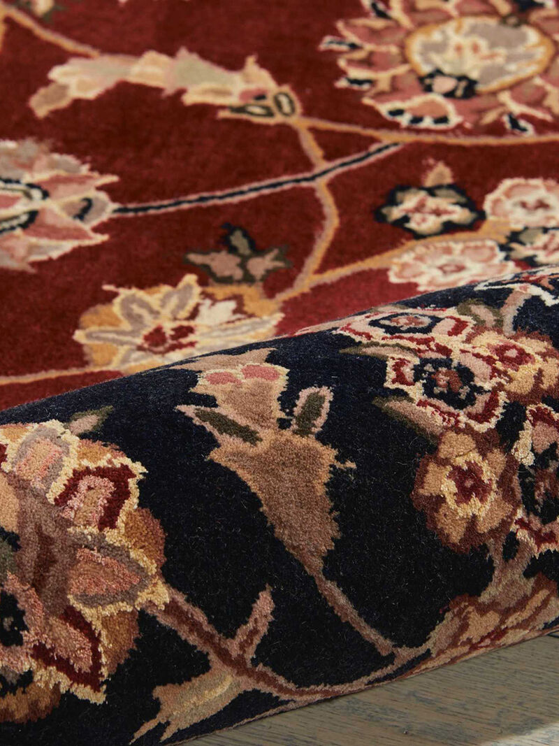 Nourison 2000 2002 Burgundy 8' x Round Rug