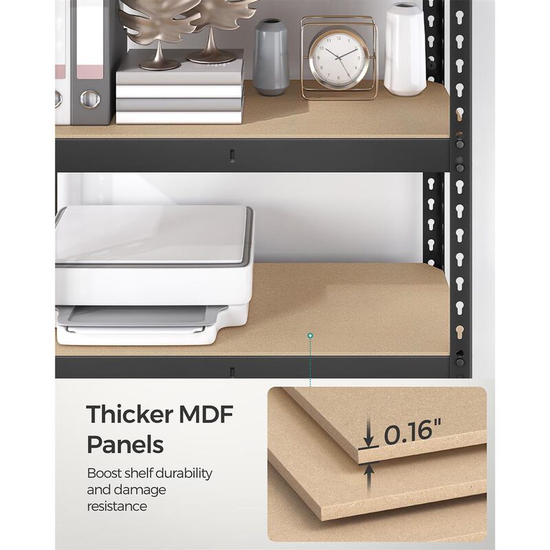 5-Tier Storage Shelves Set of 2