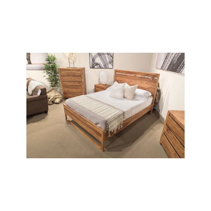 Porter Designs Urban Solid Sheesham Wood Chest, Natural