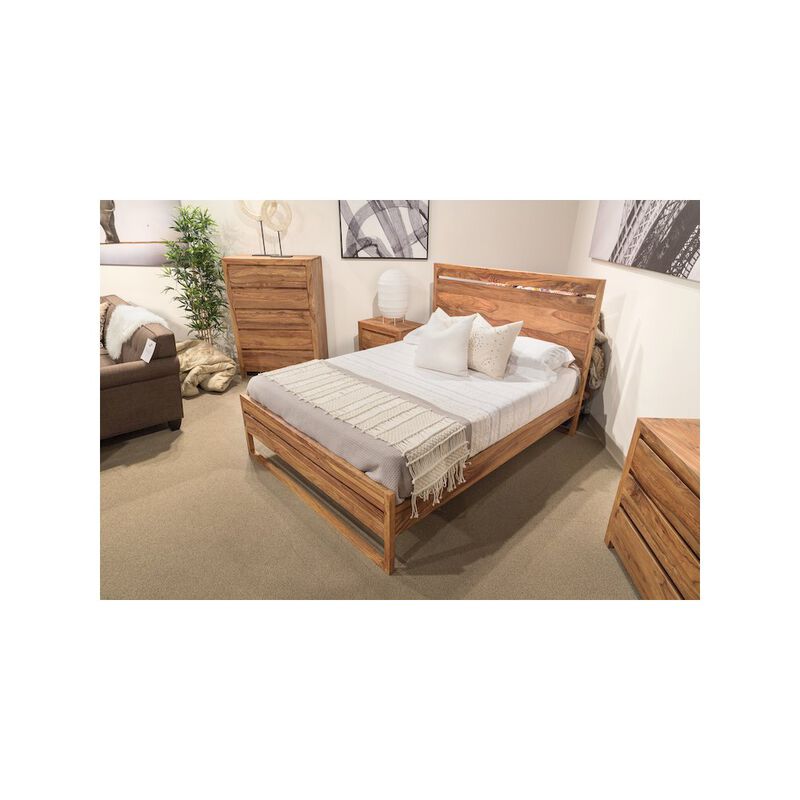 Porter Designs Urban Solid Sheesham Wood Chest, Natural