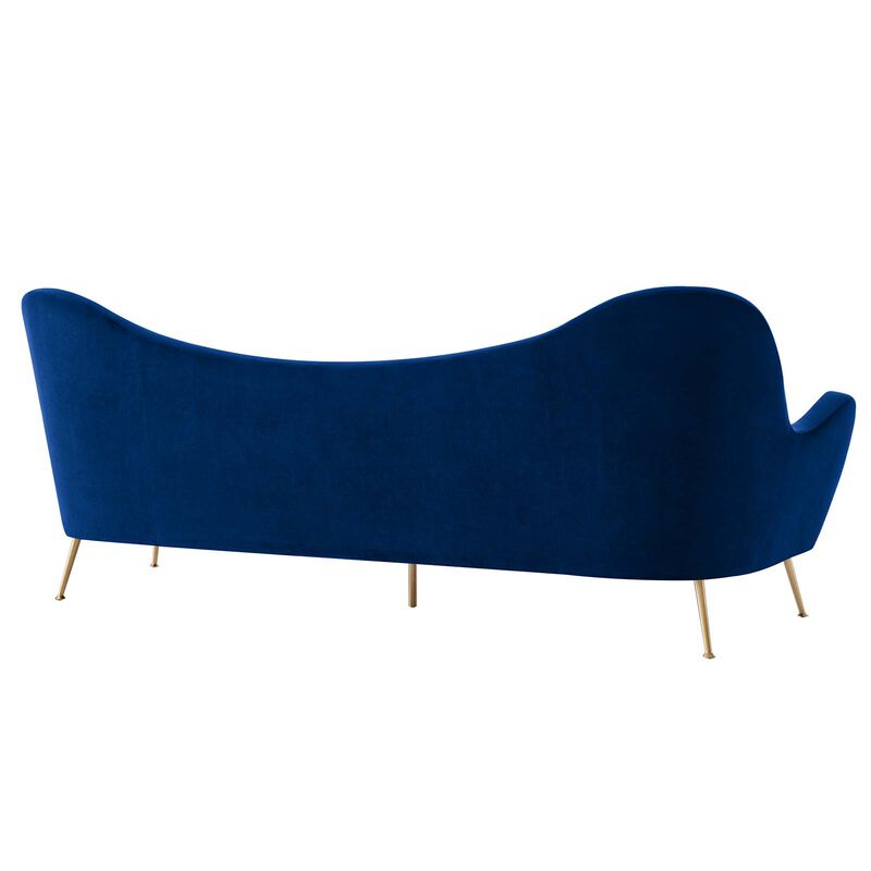Cheshire Channel Tufted Performance Velvet Sofa image number 5