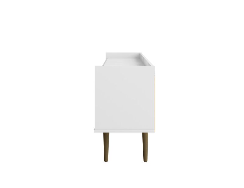 Bogart White TV Stand