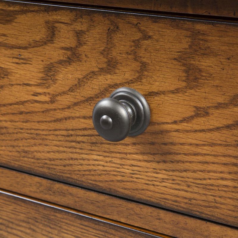 Liberty Furniture Grandpas Cabin 5 Drawer Chest in Aged Oak image number 5