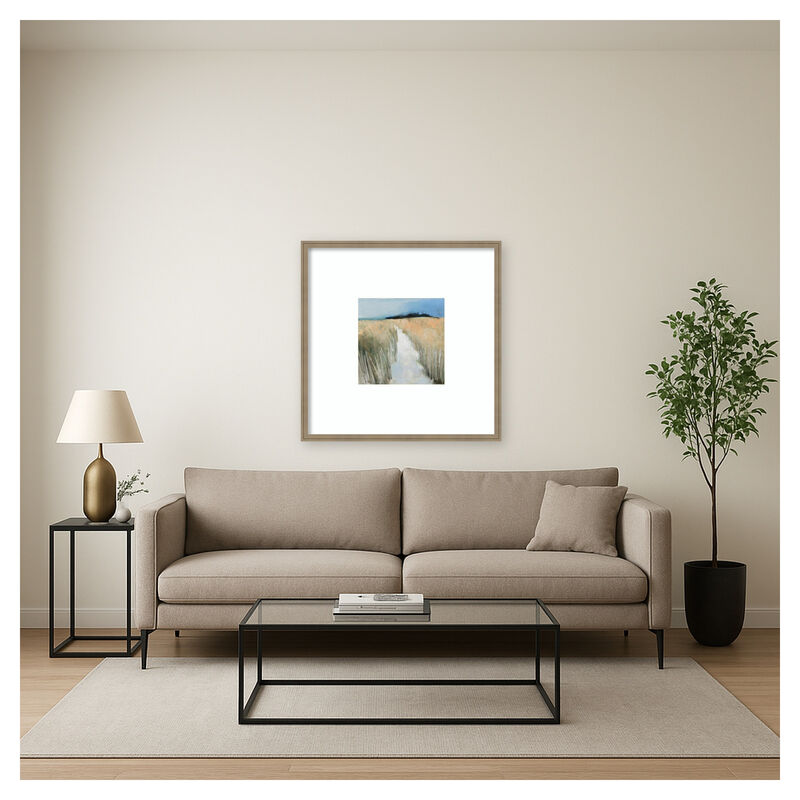 Sandy Path by Julia Purinton Wood Framed Wall Art Print image number 3