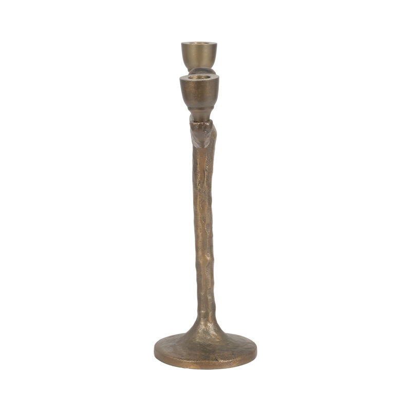 Metal 12" 2 Taper Candelabra image number 3