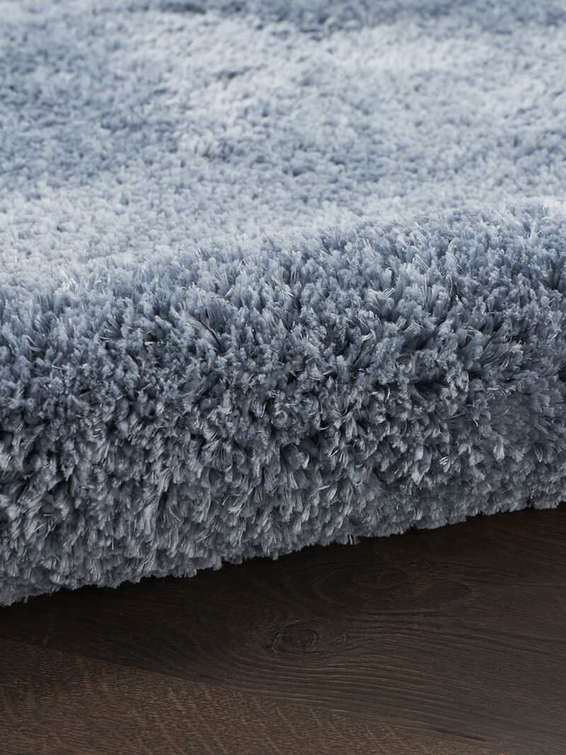 Dreamy Shag DRS05 Light Blue 4' x 6' Rug image number 4