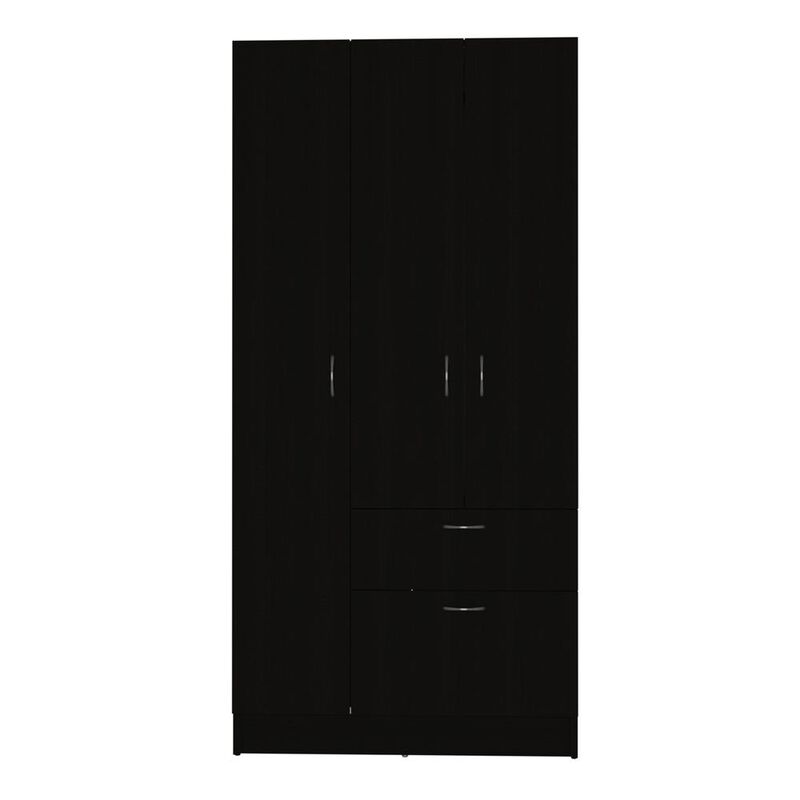 Cartagena Armoire - Black/White