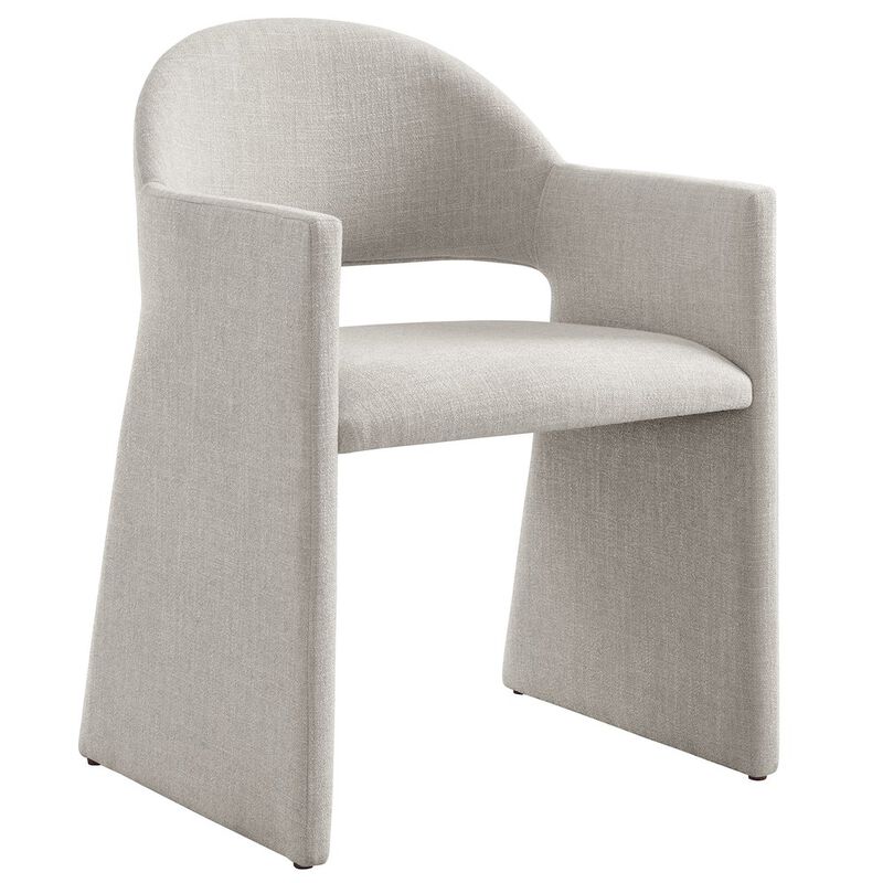 Talia Upholstered Fabric Dining Armchair image number 0