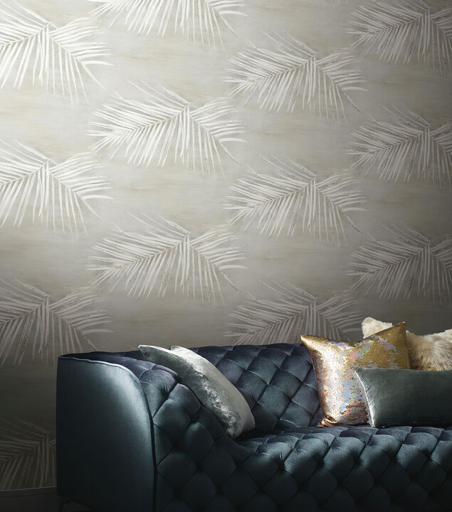 Endless Summer Grey Peel & Stick Wallpaper