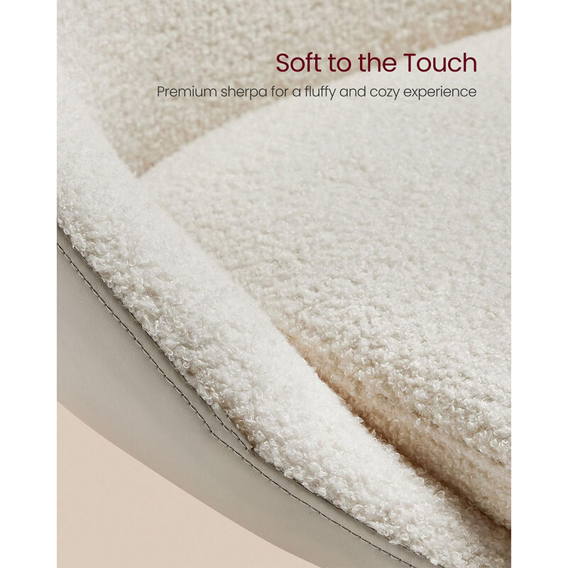 Office Chair with Cotton-Linen Fabric for Comfortable and Stylish Seating