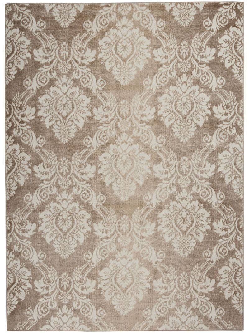 Elation ETN03 Ivory/Mocha 4' x 6' Rug