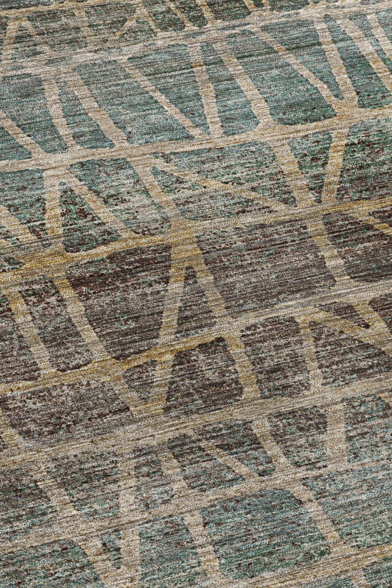 Nexus NX1 Teal 9' x 12' Rug image number 7