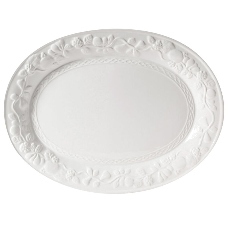 Gibson Home Fruitful 18.75 Inch Oval Platter image number 1