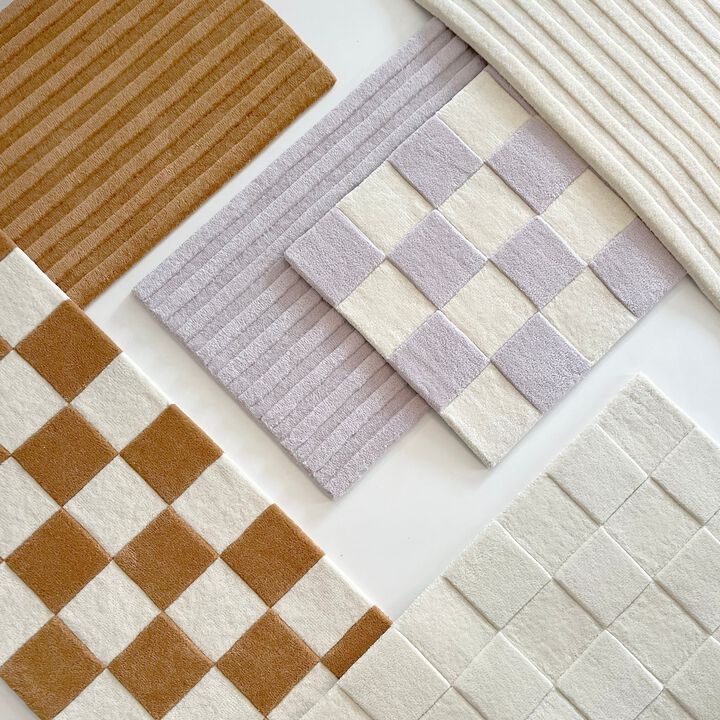 Rug SOLID STRIPE  3.9 x 5.9ft