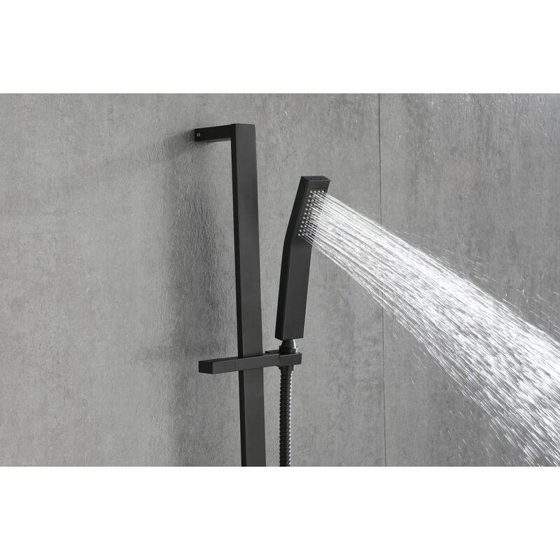 Eco-Performance Handheld Shower With 28-Inch Slide Bar And 59-Inch Hose