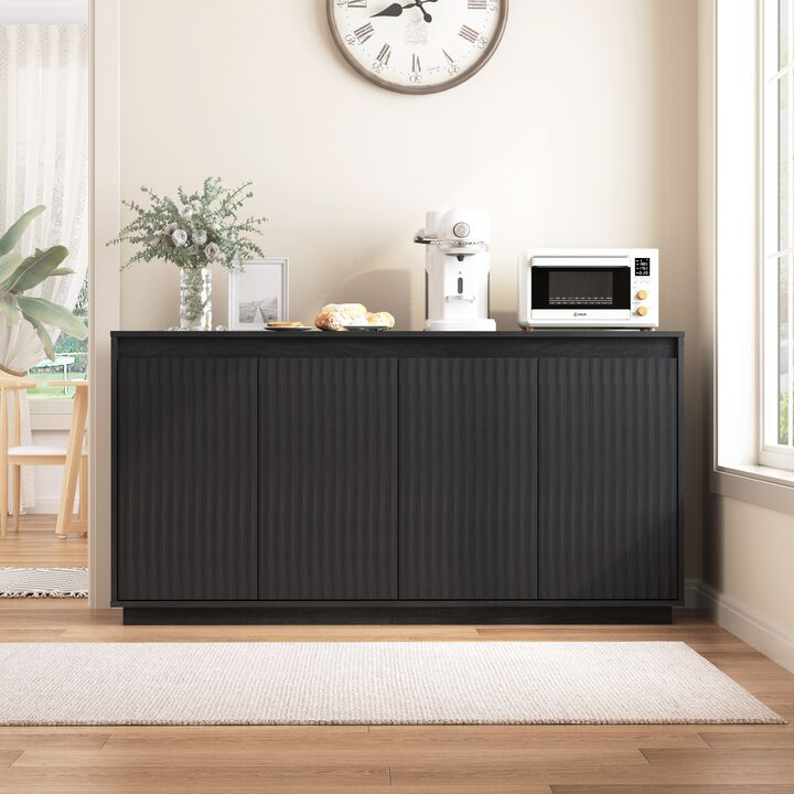 Sedzan Modern Freestanding Sideboard Cabinet