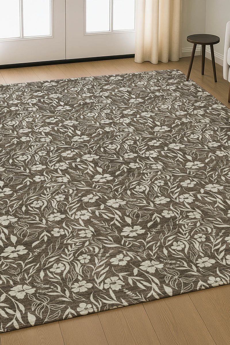 Soft Essentials SE4 Chocolate 9' x 12' Rug image number 1