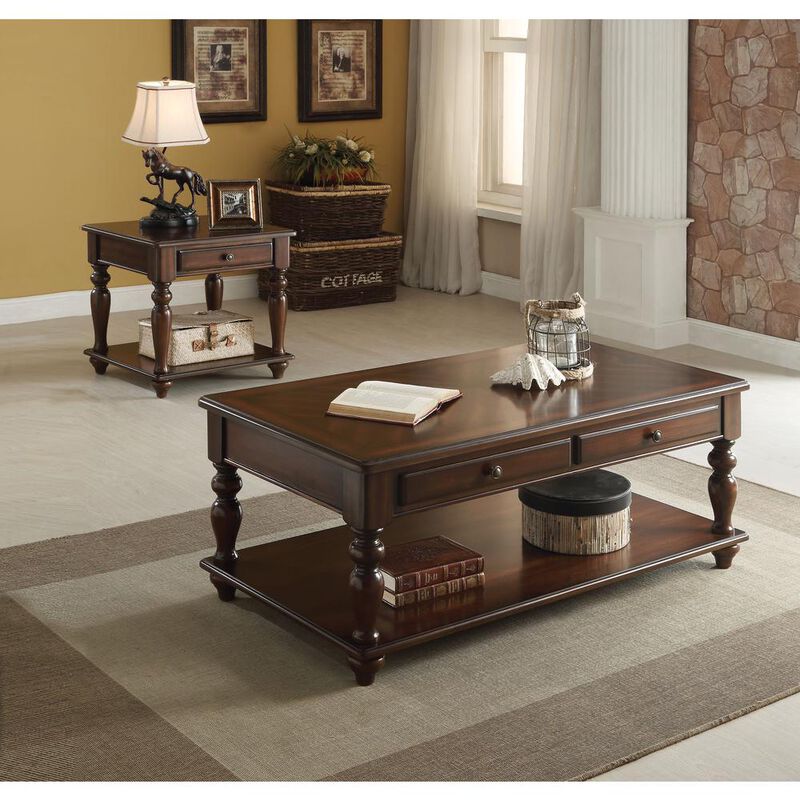 Acme Furniture Farrel Coffee Table w/Lift Top, Walnut (82745)