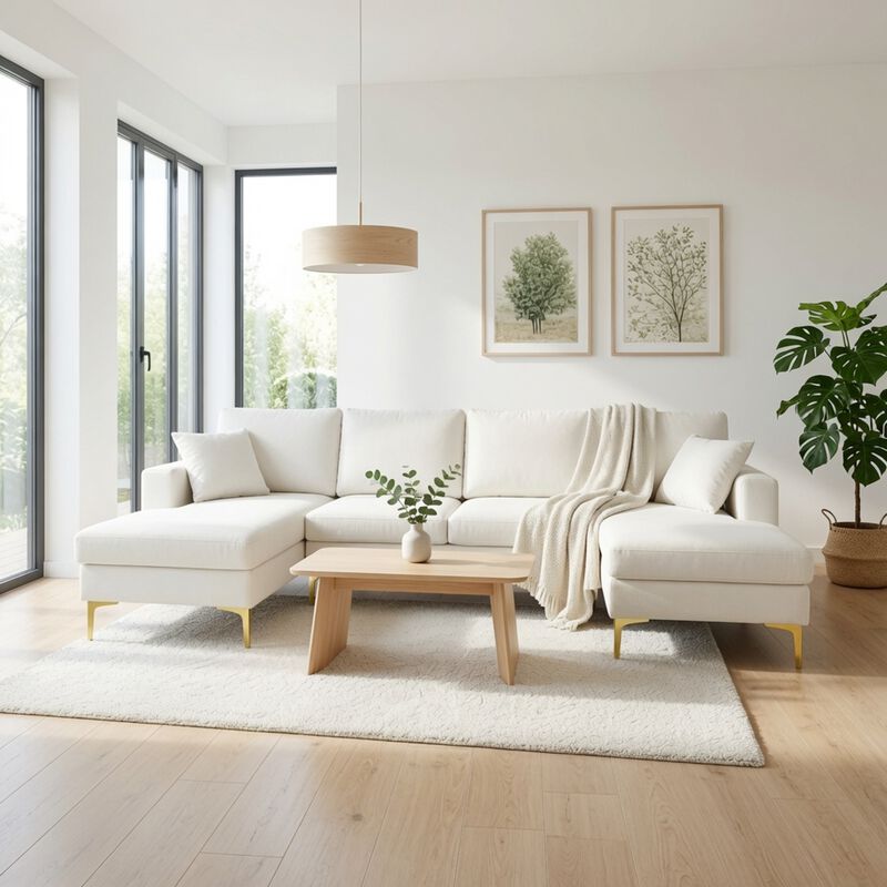 Nasbob U-Shaped Sectional Sofa image number 2