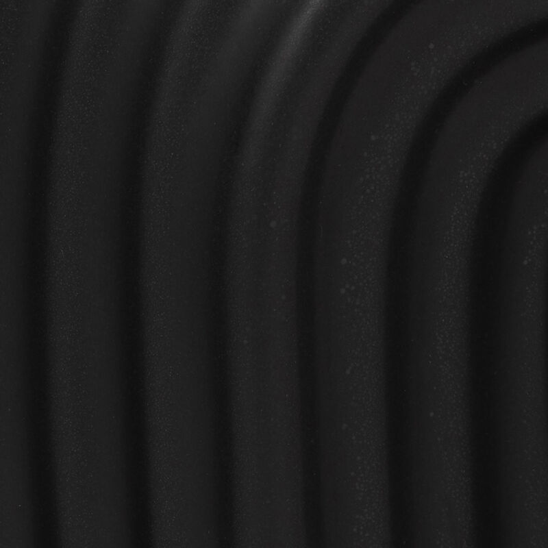 11" Loopy Vase, Black