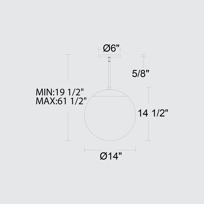 Rondure14 inch Pendant image number 5