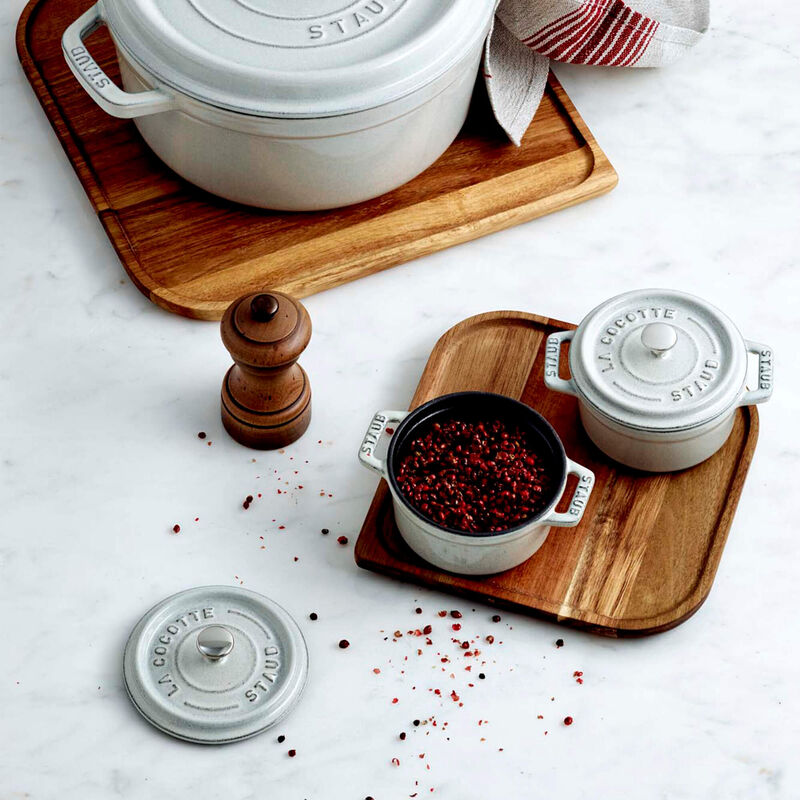 Staub Cast Iron 0.25-qt Mini Round Cocotte