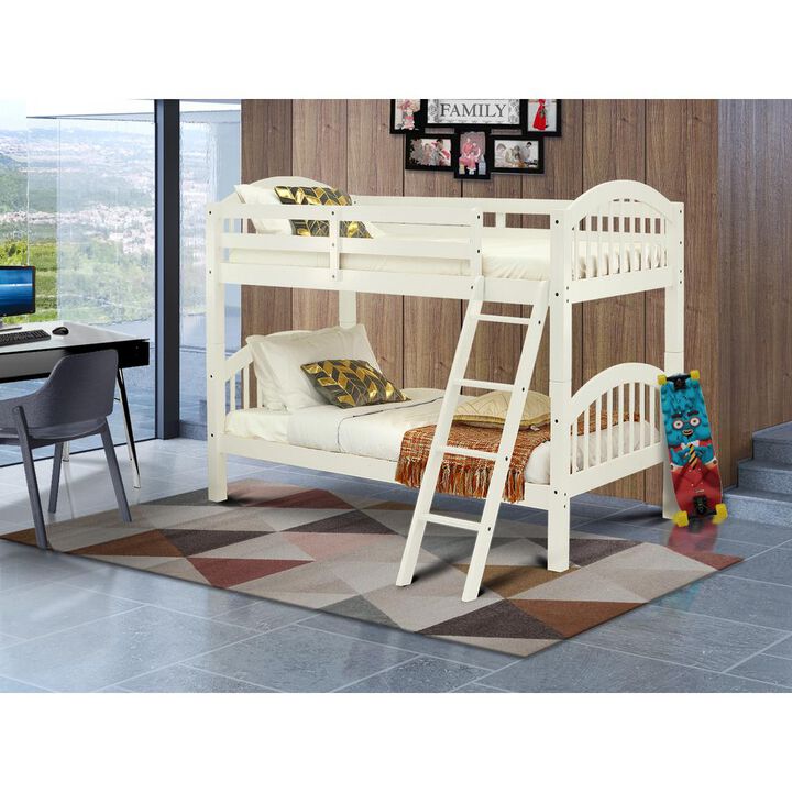 Youth Bunk Bed White, VEB-05-T