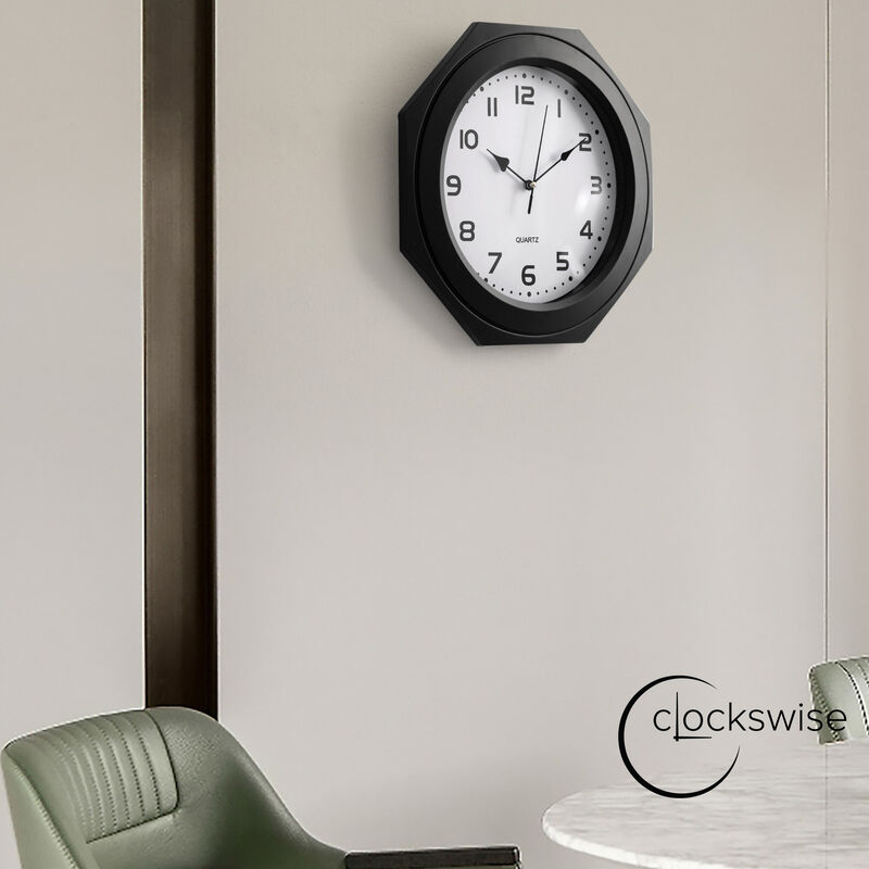 Clockswise 12-inch Non-Ticking