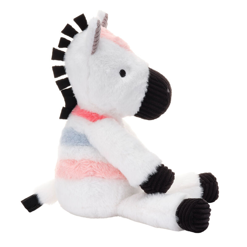 Lambs & Ivy Jazzy Jungle Plush Colorful Zebra Stuffed Animal Toy