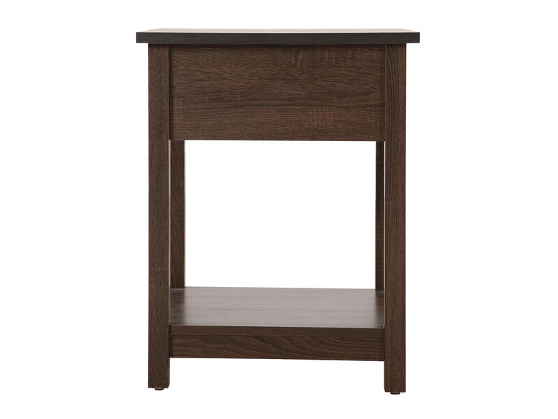 Salem 1-Drawer Nightstand (24 in. H x 19 in. W x 20 in. D)