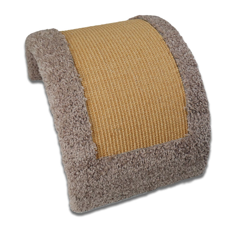 Royal Cat Boutique D1 12-in Curved Cat Scratcher, Neutral, Small image number 1