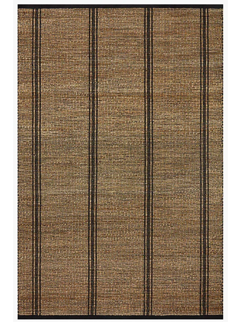 Colton CON01 Natural/Black 4' x 6' Rug