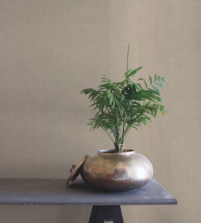 Rugged Linen Jute Wallpaper