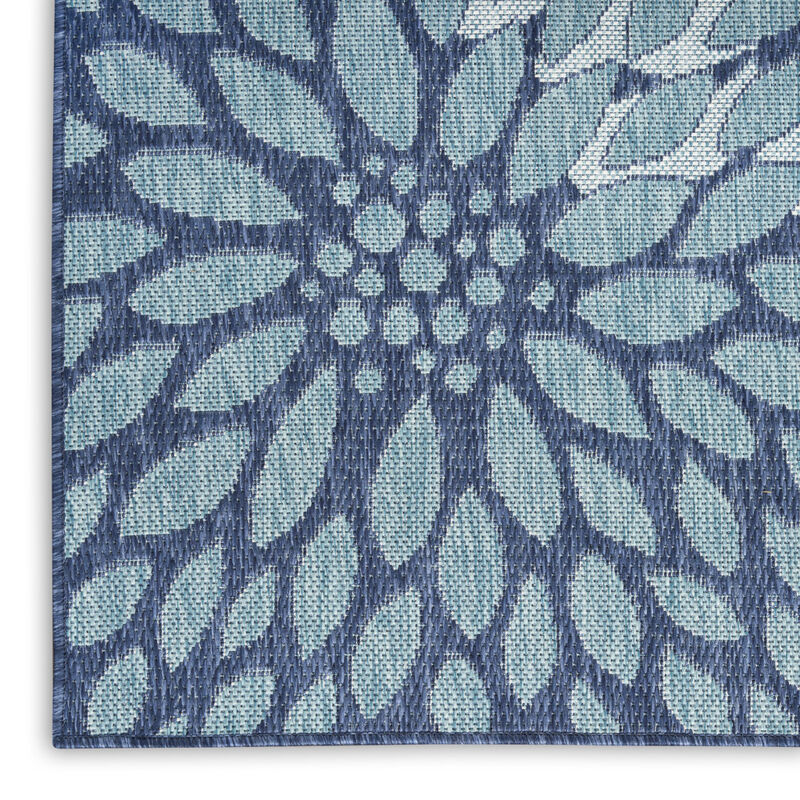 HomeRoots Floral Indoor Outdoor Area Rug image number 3