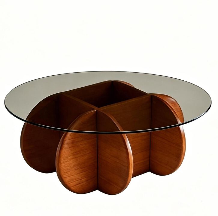 Tamhus Modern Round Coffee Table