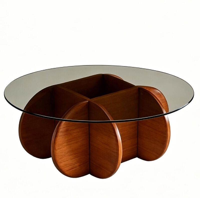Tamhus Modern Round Coffee Table image number 0