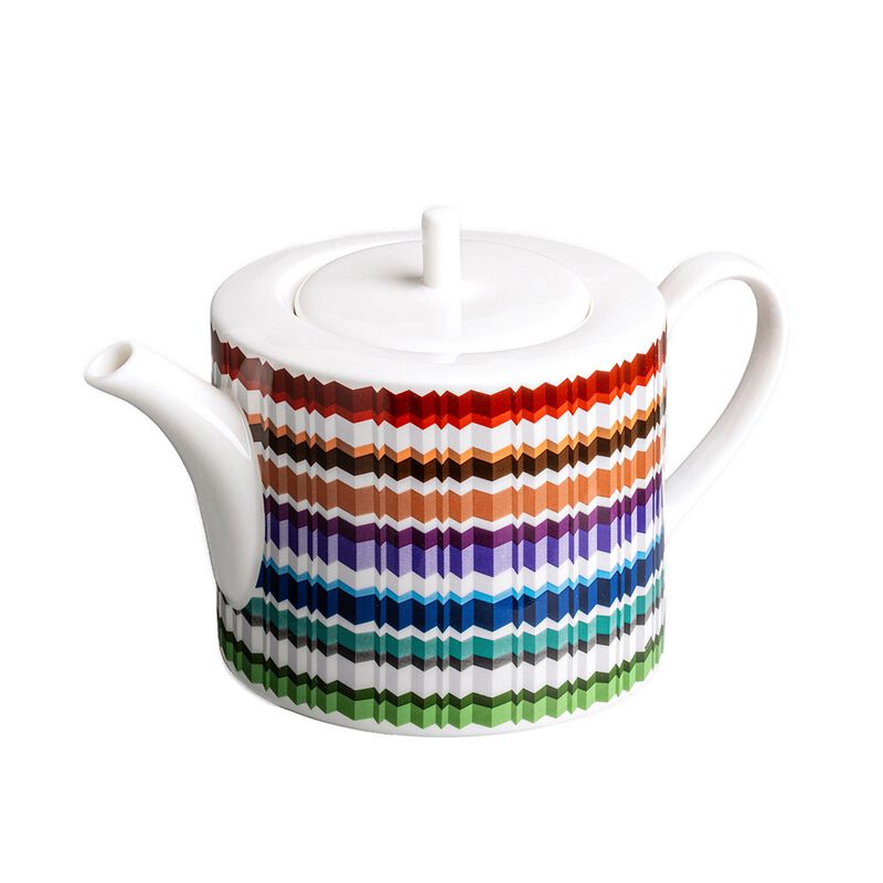 Tea & Coffee Pot WAVES, diam. 4.72", H 5.12" image number 0