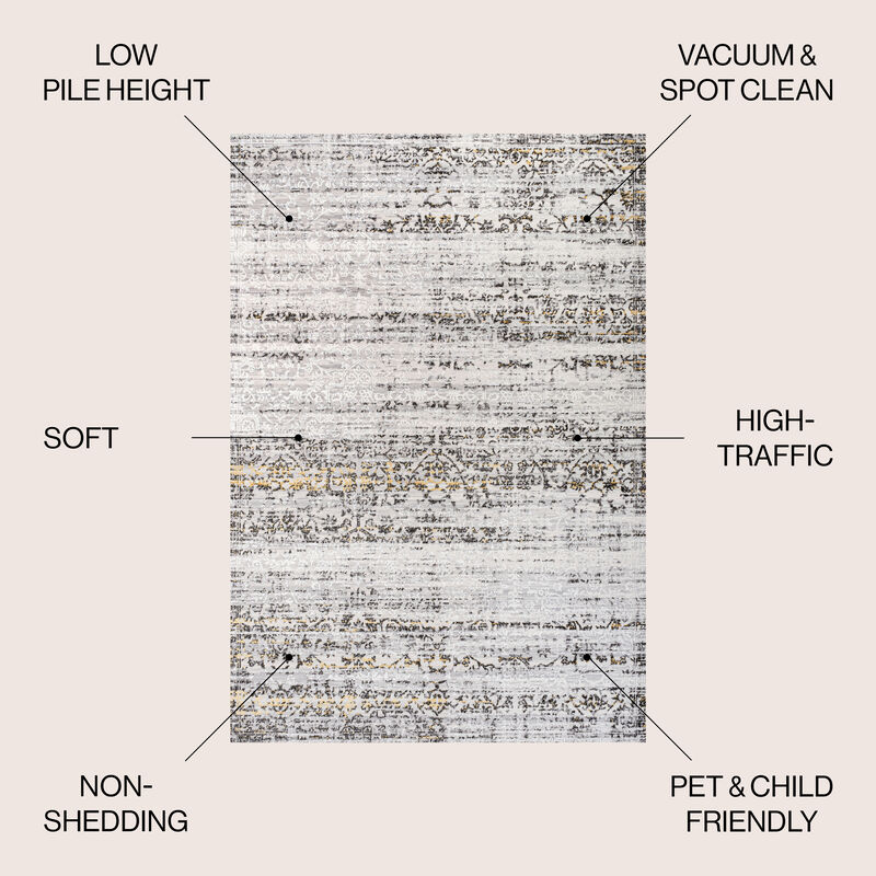 Tidal Modern Strie Area Rug